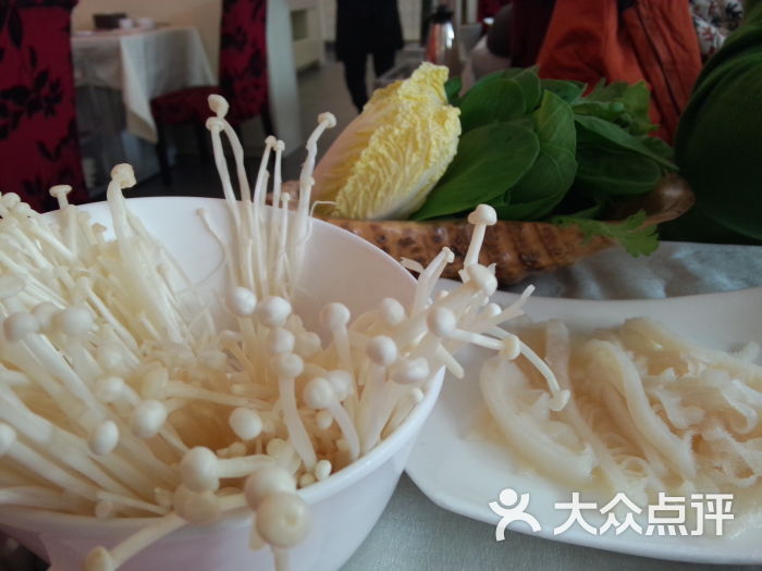 金针菇&蔬菜拼盘