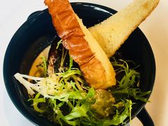 白葡萄酒蓝波芝士烩青口-哈布斯扒房(华发商都店)