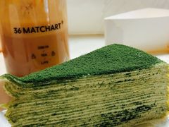 抹茶千层-36抹茶·千层与鲜果茶(欢乐海岸店)