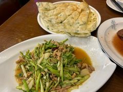 水芹炒肉丝-洪泽老鱼馆(淮海一店)