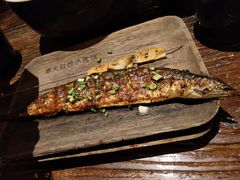 烤秋刀鱼-串大叔炭火烤串·鸡西大冷面刀削面(总店)
