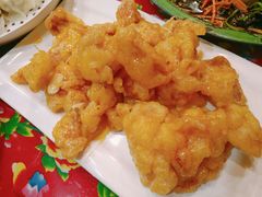 锅包肉-闯关东东北农家菜(崂山石老人店)