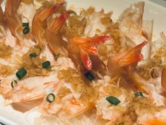 蒜蓉粉丝蒸开边虾-百味馆·海鲜·湛江菜(后海花园店)