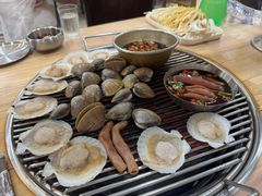 烤扇贝-农民烧烤(延边社区店)