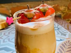 柿柿如意拿铁-16毫米咖啡&酒吧(南锣鼓巷店)