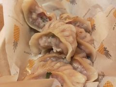 黄瓜虾仁水煎饺-肥安娜·小吃·饮品