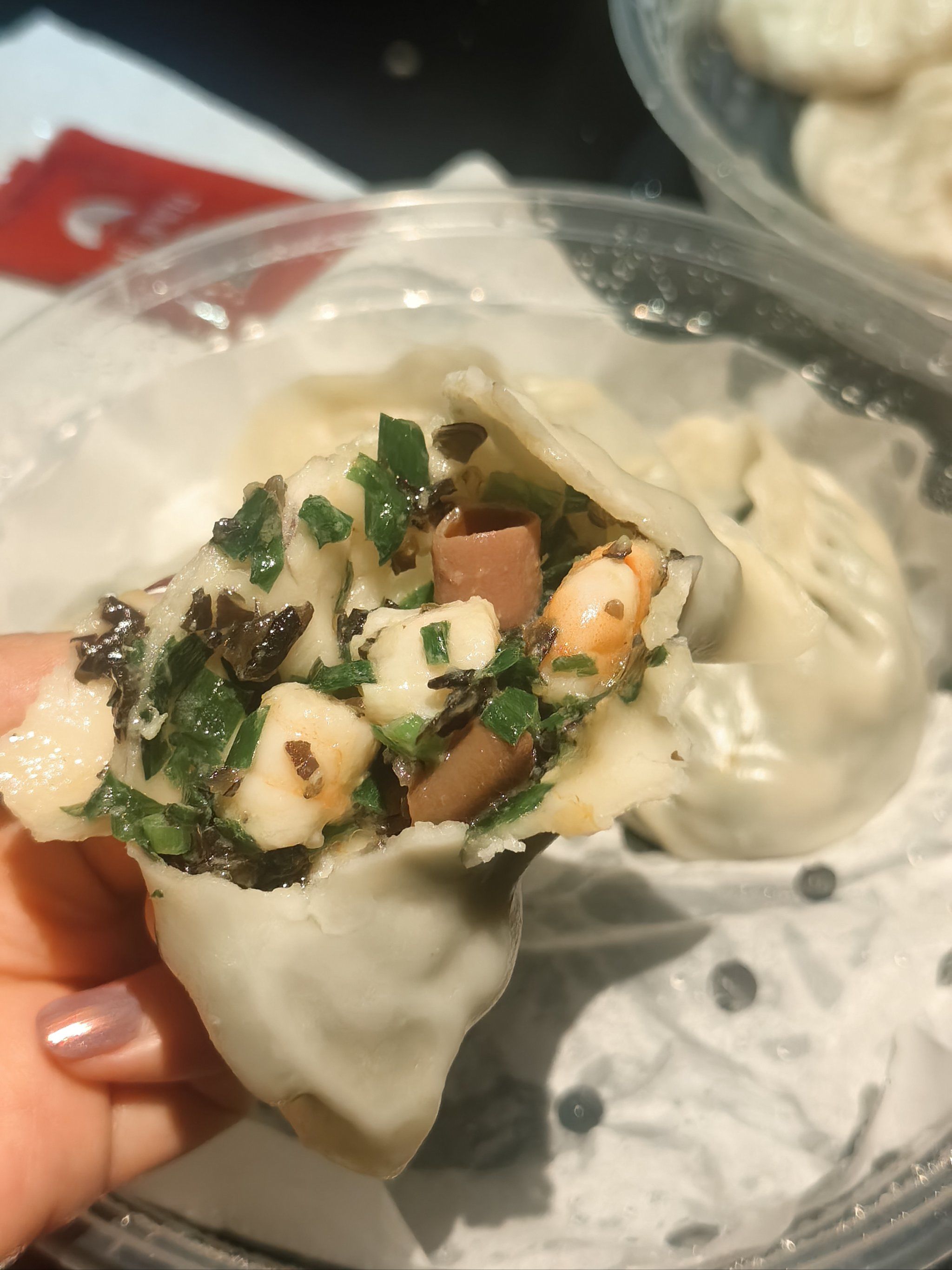 烟台顶配的海鲜包子