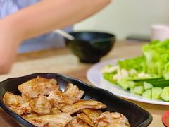 烤五花肉-韩聚园韩国料理(文灶店)