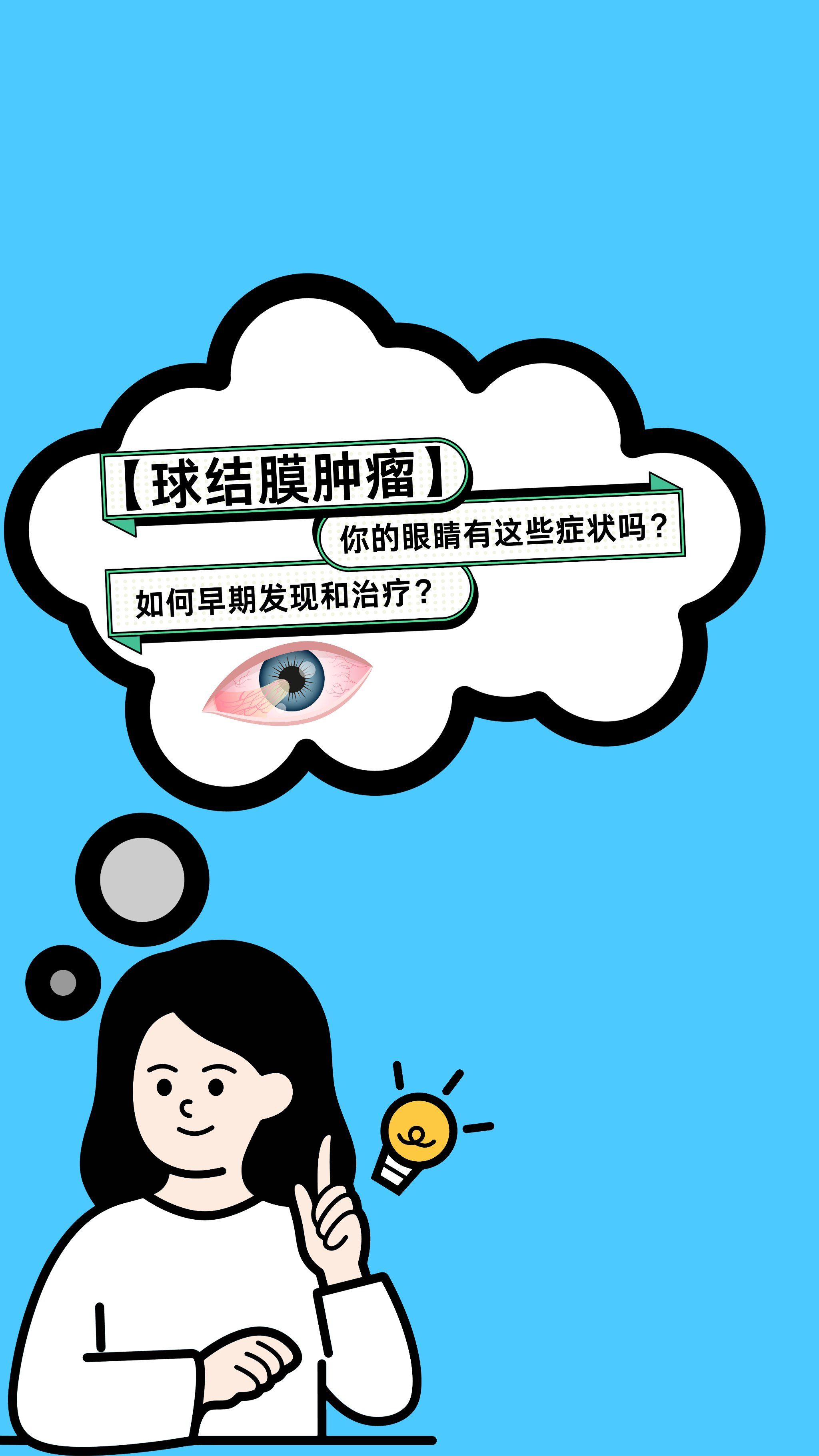 【球结膜肿瘤】你的眼睛有这些症状吗?如何早期发现和治疗?