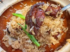 三头鲍鱼烩牛肉捞饭-北京泰富酒店-柏景轩中餐厅