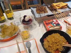 -宝记烧烤·碳锅羊肉·羊蝎子火锅·夜食社(文体路创始店)