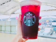 冰摇红梅黑加仑茶-星巴克(广州南站A18检票口楼上)