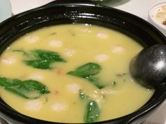 虾滑山菌汤-北平盛世·新京菜·北京烤鸭(劲松·双井店)