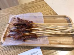 铁板孜然小串-大脸鸭记鸭血粉丝(花园城店)