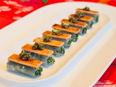 鱼子酱脆皮野菜松板肉-上海滩餐厅(BFC外滩金融中心店)