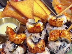 -围炉肉舍•炭烤活鳗•丹东海鲜烤肉(步行街店)