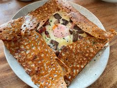 熏肉鸡蛋芝士奶油蘑菇可丽饼-RAC BAR(安福路店)