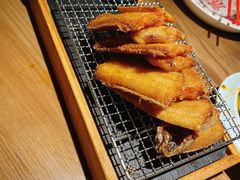老头儿干炸带鱼-老头儿油爆虾(金鹰世界店)