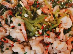 葱油淋汉虾-院里寻菜·精致庭院菜(观沙岭店)