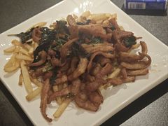紫苏猪颈肉-大头唛·啫鸡煲.粤菜.专门店(289艺术园区店)