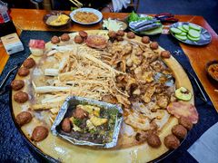 -老姐石板烧烤+铜炭火锅(总店)