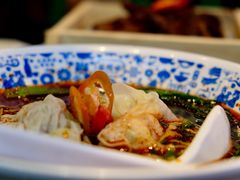 麻辣鲜虾云吞面-西关味(大卫城店)