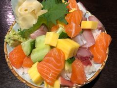 迷你鱼生饭-羽山料理