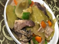 酸菜肚片-国生茶庄·地道农家菜团建活动