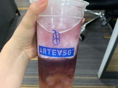 葡萄冰沙-ARTEASG啊T·新加坡奶茶(高兴里店)