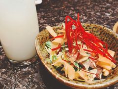 东方鸭肉高丽菜色拉-老乾杯和牛烧肉(王府中环店)