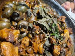 田螺焖三洲黑鹅-园林美食城·本土农家菜(杨和镇店)