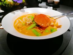丝瓜面疙瘩烧蟹-夜上海(新天地店)