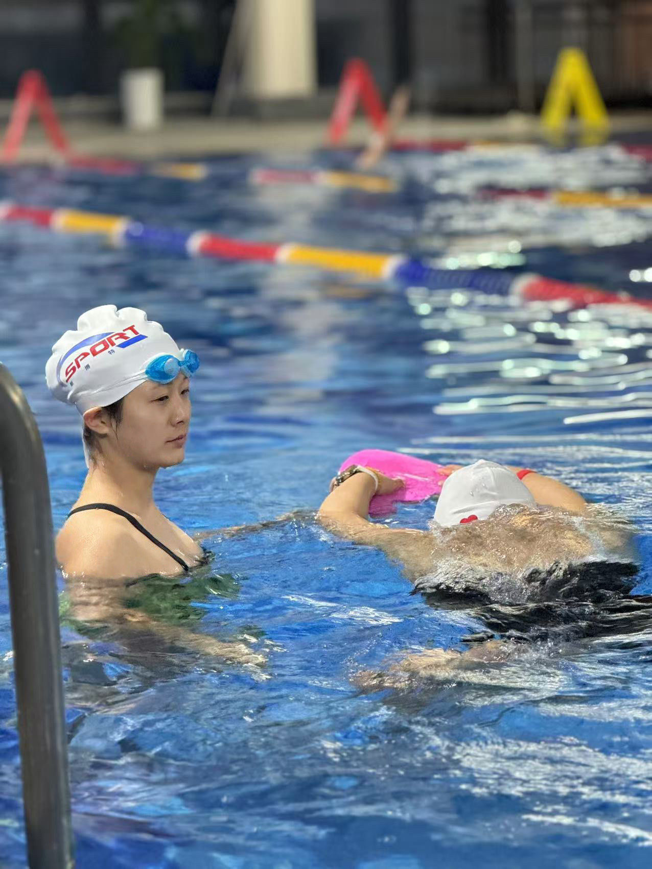 设施完备,更有专业的游泳私教课程等你来体验💯#学游泳 #游泳打卡