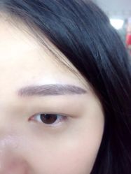 韩式半永久雾眉-平萍纹绣韩式半永久定妆