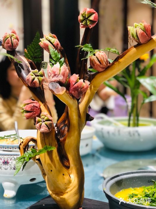 五岳宫·私房菜花开富贵图片