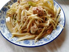 茭白炒肉丝-邱记私房菜·十八年本地菜