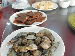生花蛤拼生海虾-山海关清和浑锅店