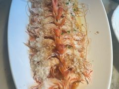 蒜蓉基围虾-吴越荣记苏州菜·松鼠桂鱼100%活鱼现做(月光码头店)