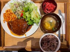 汉堡肉套餐-Café & Meal MUJI(北京坊店)