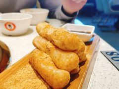 蛋酥软糍粑-老佛爷铜炉蛙锅(海岸城店)