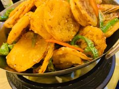 干锅土豆片-鹤乡东北菜(崮山路店)