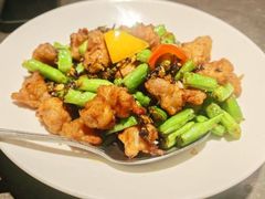 榄菜四季豆炒鸡脆骨-汤城小厨•粤菜•靓汤(苏州街店)