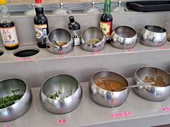 自助调料区-庭院·冰煮羊·铜锅涮肉(西单店)