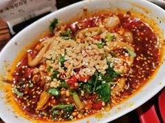 老成都冒脆鸭肠-红料理|串串有瘾·烧烤(吴中路店)