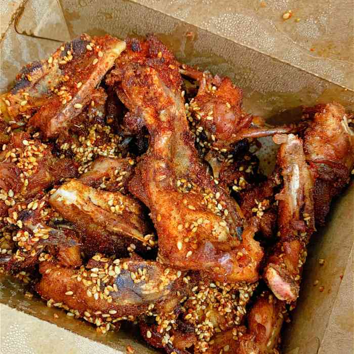 田小厨香辣鸡架(红星国际广场店)-"点的他们家的外卖,太难吃了,踩雷了