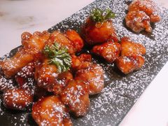 雪花糖醋里脊-绿茶餐厅(华发商都店)