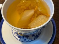 养生松茸竹荪汤-九里云松·天香餐厅