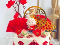 -卡比儿童蛋糕·心意定制·低脂零卡糖动物奶油FancyBALLOON(滨海店)