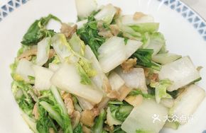 Oil渣 Stir-fried Mustard Greens