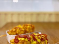 韩国土豆马苏里芝士热狗-青春米热狗